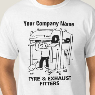 Reifen- & Auspuffmonteure Garage Services T-Shirt