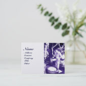 REIFEN , AUTOMOBIL, Kfz-Reparaturgarage, Monogramm Visitenkarte (Stehend Vorderseite)