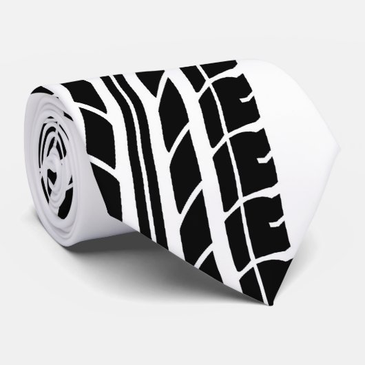 Reifen-Bahn-Krawatte Krawatte (Gerollt)