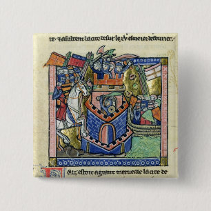 Reifen, der durch die venezianische Flotte Button