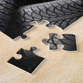 Reifen für schwarze Kraftfahrzeuge Puzzle (Seite)