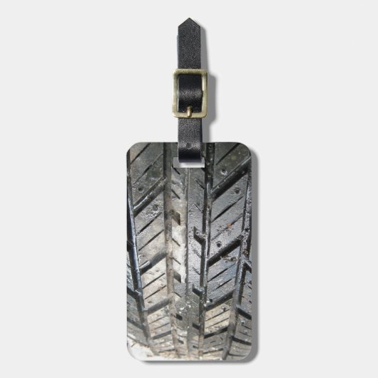 Reifen Gepäckanhänger (Vorderseite vertikal)