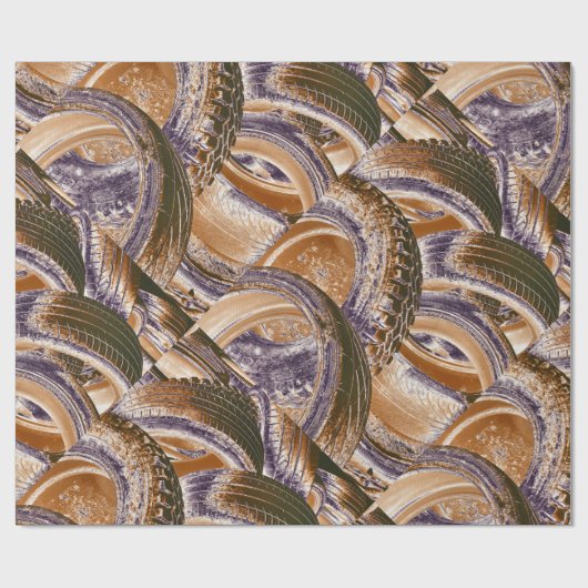 REIFEN GESCHENKPAPIER (Flach)