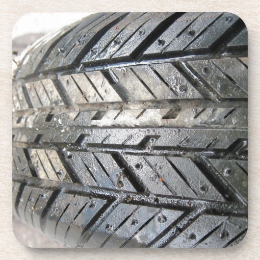 Reifen Getränkeuntersetzer (Vorderseite)