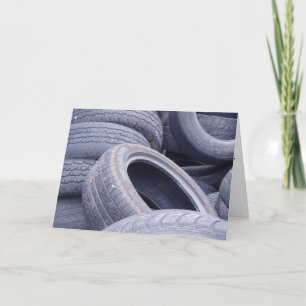 "Reifen" Grußkarte zur Genesung Karte