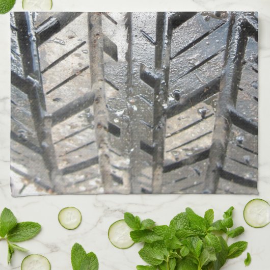 Reifen Küchentuch (Gefaltet)