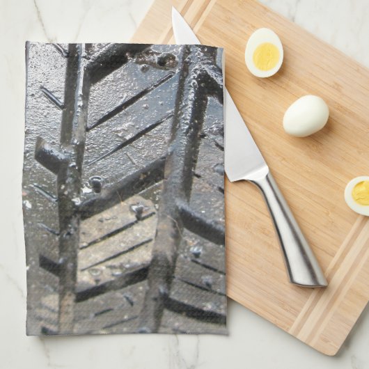 Reifen Küchentuch (Viertel Falte)