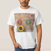 Reifen-Kunst T-Shirt (Vorderseite)