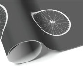 REIFEN-Mountainbikezyklus des Fahrrad-Rades Geschenkpapier (Rolleneckpunkt)