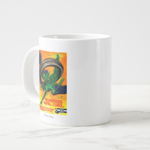 Reifen Royal Cord Vintage PosterEuropa Jumbo-Tasse