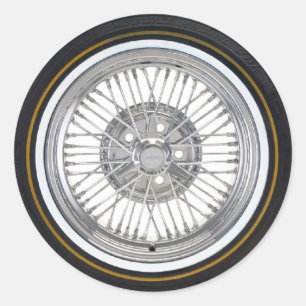 Reifen Runder Aufkleber