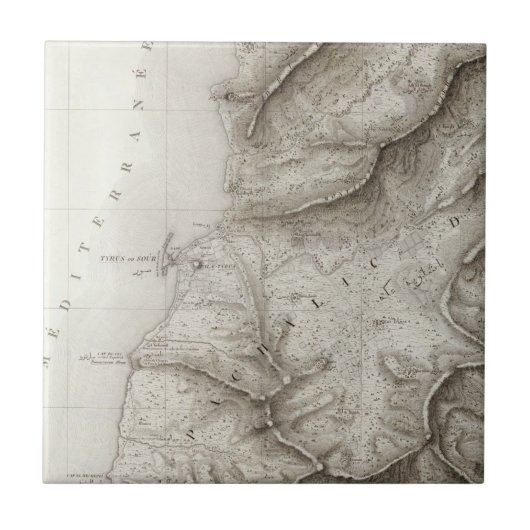 Reifen, Sidon, Israel Fliese (Vorderseite)