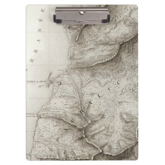 Reifen, Sidon, Israel Klemmbrett (Vorderseite)