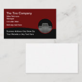 Reifen Store Automotive Repair Business Cards Visitenkarte (Vorne/Hinten)