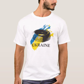 Reifen - Symbol der ukrainischen Revolution von T-Shirt