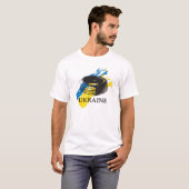 Reifen - Symbol der ukrainischen Revolution von T-Shirt (Vorne ganz)