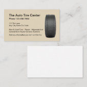 Reifen und Kfz-Reparatur Visitenkarte (Vorne/Hinten)
