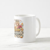 Reifen wie eine Mutter - Muttertagsgeschenk Kaffeetasse (VorderseiteRechts)