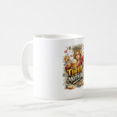 Reifen wie eine Mutter - Muttertagsgeschenk Kaffeetasse (Vorderseite Links)