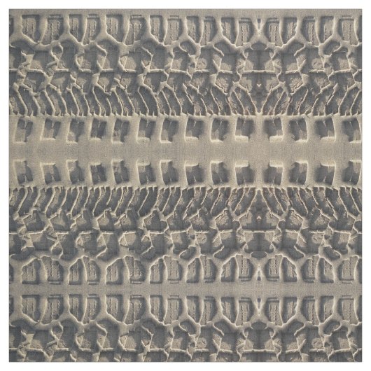 Reifenbahnen im Strandsand-Fotogewebe Stoff (Muster)