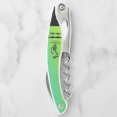 Reifenbouchon. Motifstamm Kellnermesser (Rückseite)