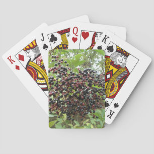 Reifende Ältere, die Karten spielen Spielkarten