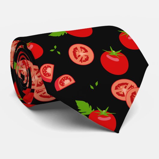 Reifende Tomaten Rote Früchte Bauer Krawatte (Gerollt)