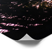 Reifender Adler aus Bald in Evergreen Tree Poster (Ecke)