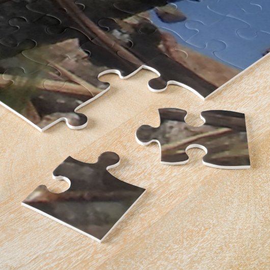 Reifender Adler im Nest-Jigsaw-Puzzle Puzzle (Seite)