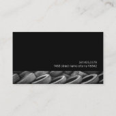 Reifenladen Gerecycelt Auto Visitenkarte (Rückseite)