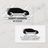 Reifenmarken | Auto-Wrench-Logo Visitenkarte (Vorne/Hinten)