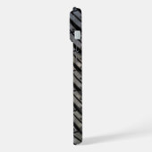 Reifenmatte Automobiltextur iPhone Hülle (Linke Seite)