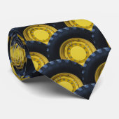 Reifenmuster Krawatte (Gerollt)