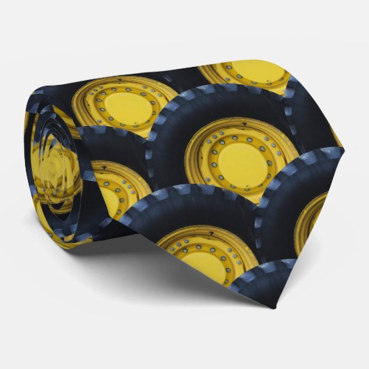 Reifenmuster Krawatte (Gerollt)