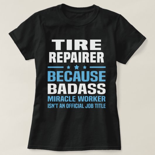 Reifenreparatur T-Shirt (Design vorne)