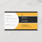 Reifenreparatur Visitenkarte (Rückseite)