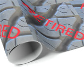 Reifenruhestandpapier Geschenkpapier (Rolleneckpunkt)