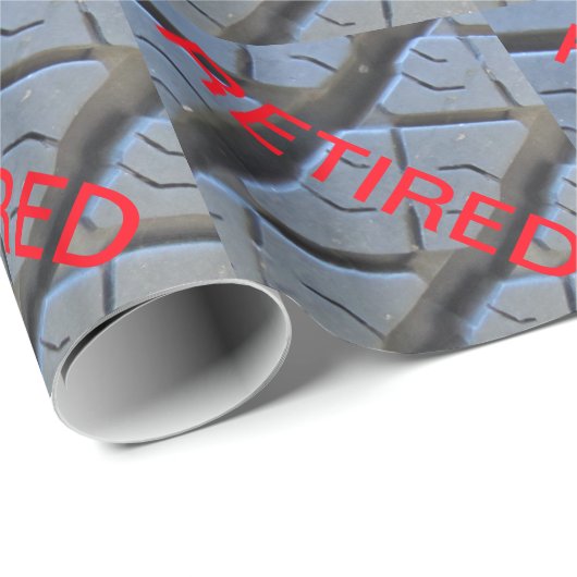 Reifenruhestandpapier Geschenkpapier (Rolleneckpunkt)