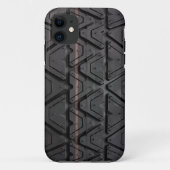 Reifenschritt-Telefonkasten Case-Mate iPhone Hülle (Rückseite)