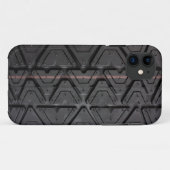 Reifenschritt-Telefonkasten Case-Mate iPhone Hülle (Rückseite (Horizontal))