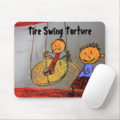 Reifenschwingenfolter Mousepad (Mit Mouse)