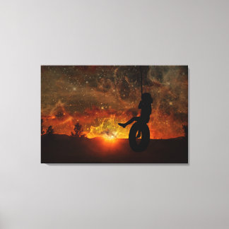 Reifenschwingengeflecht - Leinwand