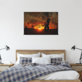 Reifenschwingengeflecht - Leinwand (Insitu (Schlafzimmer))