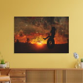 Reifenschwingengeflecht - Leinwand (Insitu (Wohnzimmer))