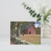 Reifenschwung entlang einer Straße in Südvermont, Postkarte (Stehend Vorderseite)