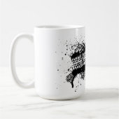 REIFENSPUR Klassischer Becher Kaffeetasse (Links)