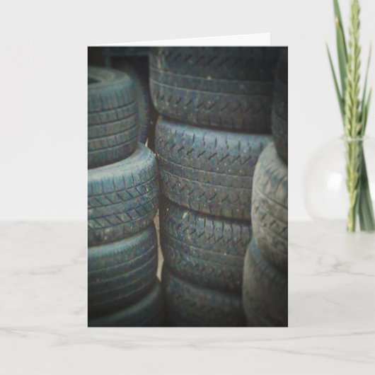 "Reifenstapel" wird gut Karte (Vorderseite)