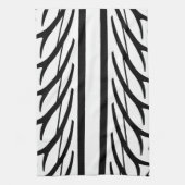 Reifenstruktur Abstraktes Muster Geschirrtuch (Vertikal)