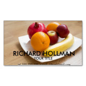 Reiffrüchte Magnetische Visitenkarte (Vorderseite)