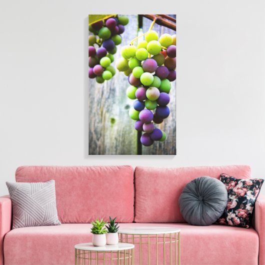 Reiftrauben Leinwanddruck (Insitu (Wohnzimmer))